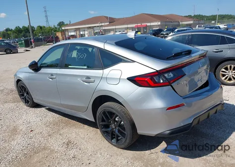 2025 Honda Civic Sport из США, поврежденный, VIN 19XFL2H8XSE013209